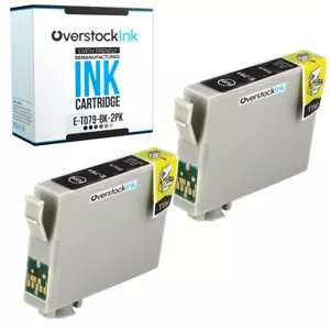 2PK Compatible OSI Epson 79 Black Ink for Epson Artisan 1430 Stylus 1400 1500W - Picture 1 of 1