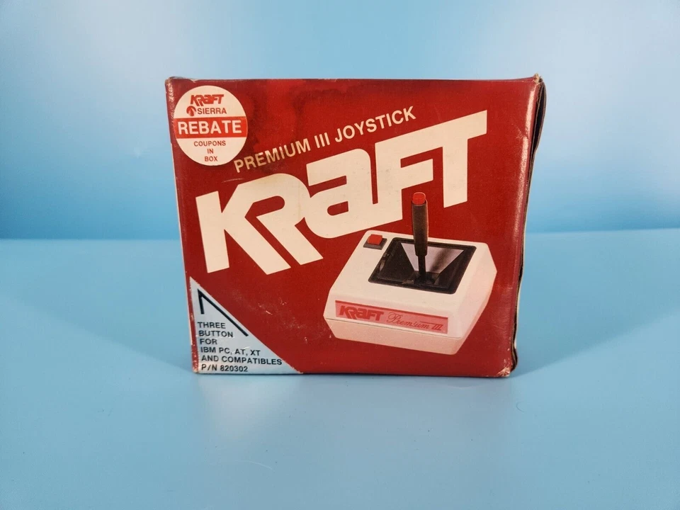 Vintage Kraft Premium III Joystick - Rare - Image 1 of 4