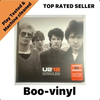 U2 U218 Singles / Gatefold Double Viny Record + 16-Page Album-Size Booklet 2006 - Image 1 of 4