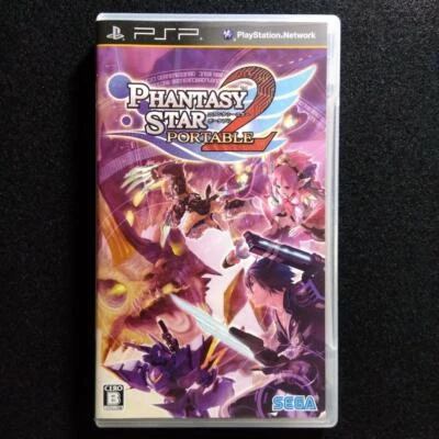 Phantasy Star Portable 2 PSP PlayStation Portable SEGA RPG Game w/Case Japan 64 - Image 1 of 4