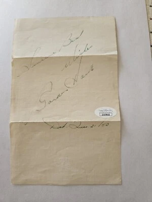 GORDIE HOWE JSA CERTIFIED  - Image 1 of 2