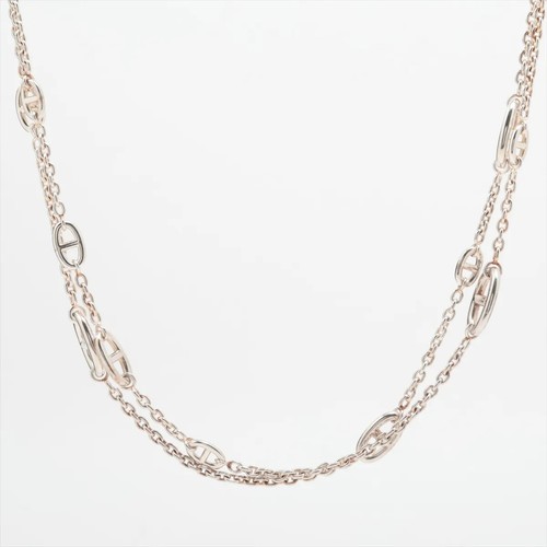 Collana Hermès Chaîne d'Ancre Farandole in argento 925 130 7 g
