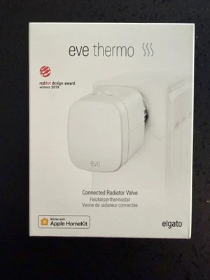Eve Thermo Heizkörperthermostat - Weiß (10EBP1701) - in OVP, nie benutzt. - Bild 1 von 2