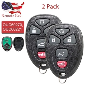 2 Remote Key Fob For 2009 2010 2011 2012 2013 2014 2015 2016 2017 Buick Enclave - Picture 1 of 6