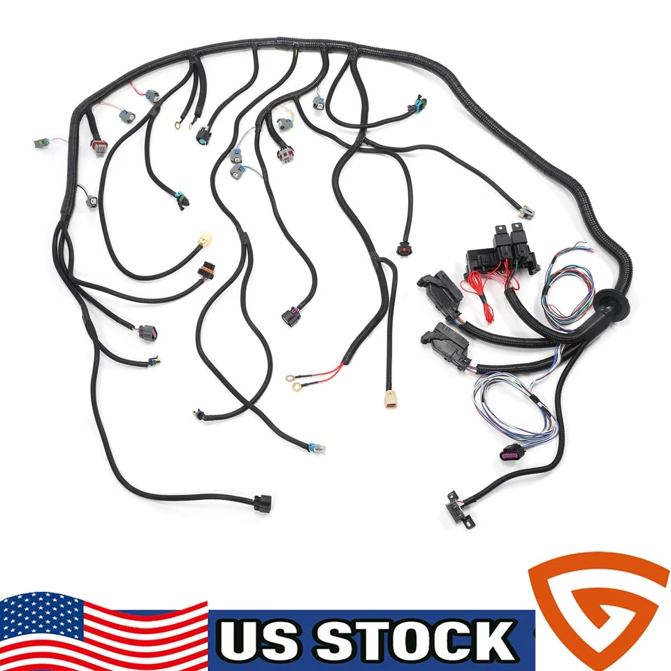 Wiring Harness Fits for LS3 LS2 6.2L 6L80E 6L90E 58X DBW 2006-2015 NEW USA 1x - Image 1 of 4