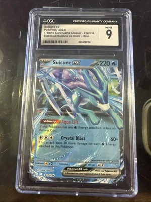 Suicune ex 010/034 Trading Card Game Classic Holo - Image 1 of 4