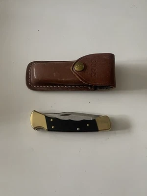 Buck 110 Finger Grooved Folding Knife 1987 , EXCELLENT , RARE - Image 1 of 4