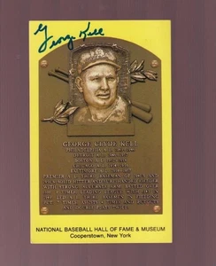 George Kell Signed & Autograph Hall of Fame Postcard - Picture 1 of 1
