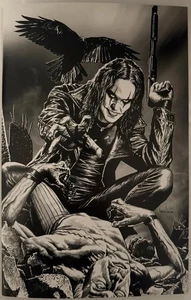 THE CROW DEAD TIME 1 MICO SUAYAN SPIDERMAN 316 HOMAGE Fan Expo Dallas LTD 150 - Picture 1 of 1