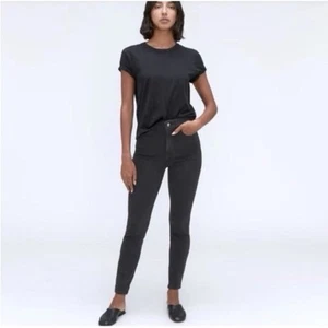 Everlane The Curvy High Rise Skinny Jeans Crop Gr. 27 schwarz - Bild 1 von 7