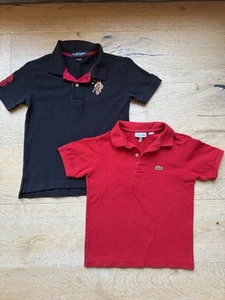 LACOSTE/POLO Boys Pique Polo Sz 6  Lot Price Firm - Picture 1 of 9