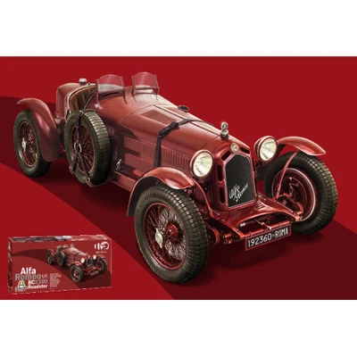 ALFA ROMEO 8C/2300 1931-1933 KIT 1:12 Italeri Kit Auto Modellino Nuovo - Immagine 1 di 3