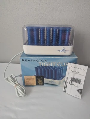 Remington Tight Curls Hot Rollers Wax Core CLEAN Pageant Box Instruct ~ NO Clips - Image 1 of 4