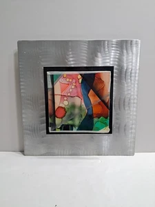 SIGNED 2014 Jon Allen Abstract Metal Wall Art - Picture 1 of 13