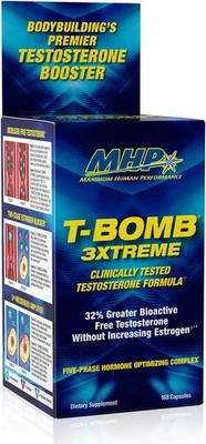 MHP T-Bomb 3xtreme клинически протестирован, бустер тестостерона для мужчин, увеличение...  - Изображение 1 из 4