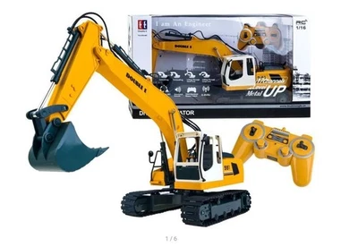 RC Bagger Liebherr R936 1:16 2,4GHz Destruction Ferngesteuertes Baufahrzeug - Bild 1 von 3