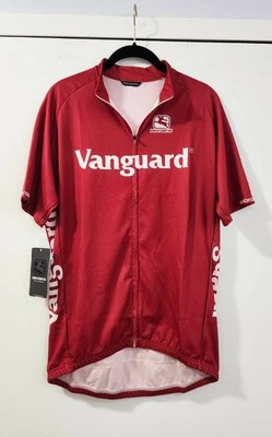 NWT Giordana Italy Vero ProFit Vanguard Red Cycling Biking Full Zip Jersey Large - Image 1 of 4