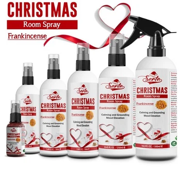 Christmas Frankincense Room Spray- Calming & Grounding Home & Office Fragrance, - Image 1 of 2