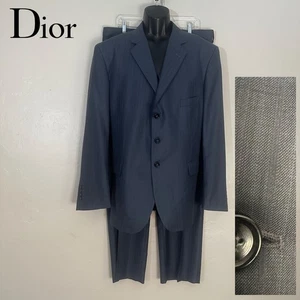 Dior Custom Suit ~46R no size tag Pants 37" waist 32" inseam Gently worn Bluish - Picture 1 of 7