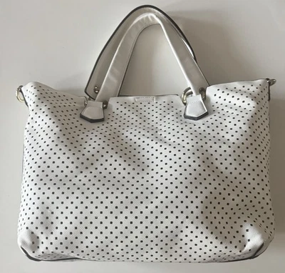 Neiman Marcus Women's White Faux Leather Bag  - Image 1 of 4