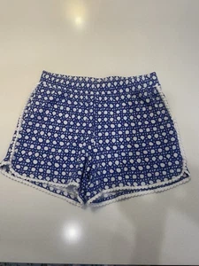 Vineyard Vines Blue and White Shorts! 100% Pima Cotton girls size 14 - Picture 1 of 5