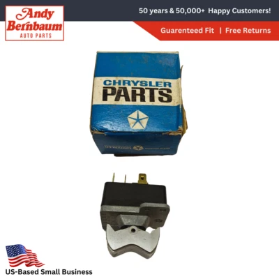 Dodge Plymouth Coronet 1968-1970 interruptor de control de limpiaparabrisas de 2 velocidades carrocería B 3420814 nuevo en stock Foto 1 de 4