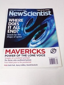 New Scientist Magazine December 9-15 2006, Bob Park Harry Collins 012123JENON-59 - Imagen 1 de 1