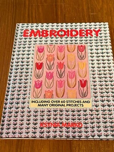 VINTAGE 1982 BOOK - 'EMBROIDERY' - GREAT BASIC STITCHES & COLLECTORS BOOK - Picture 1 of 9