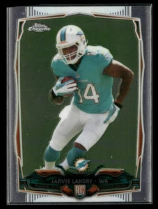 2014 Topps Chrome #177 Jarvis Landry Miami Dolphins Rookie - Picture 1 of 2