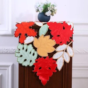 Fall Table RunnersFall Leaves Table RunnerAutumn Harvest Decorations for Than... - Picture 1 of 6