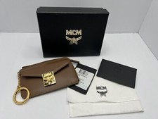 Mcm Bags | Mcm Patricia Zip Card Case Front Pocket Toffee Leather