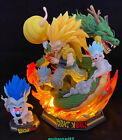 Monster Studio Dragon Ball Buu Volleyball Attack Resin Model Statue In Stock LED