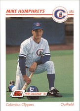 1991 Line Drive AAA #107 Mike Humphreys
