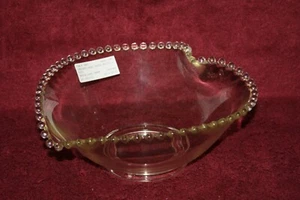 Candlewick crystal #400/49H 9" Heart Bowl - Picture 1 of 5