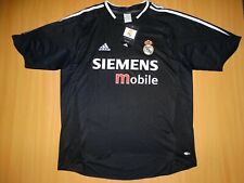 NEW REAL MADRID 2004 2005 AWAY shirt camiseta Football L soccer vintage ADIDAS