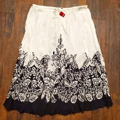 Falda midi Avenue 100 % algodón talla grande 18/20 Foto 1 de 3