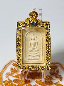 Phra somdej Somdet Amuleto Riqueza Talismán LP TOH Wat Pradu Mágica Salud Sanación - Imagen 1 de 17