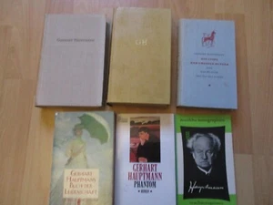 Gerhart Hauptmann Paket, Autobiographie & Romane & Dramen & Monographie - Bild 1 von 7