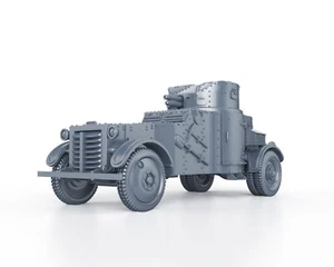 WWII - FRENCH AMD 50 WHITE LAFFLY - 1/48 1/56 1/72 1/87 1/100 3D PRINTED - Picture 1 of 4