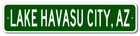 Lake Havasu City, Arizona Metal Wall Decor City Limit Sign - Aluminum