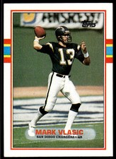 1989 Topps #311 Mark Vlasic - San Diego Chargers