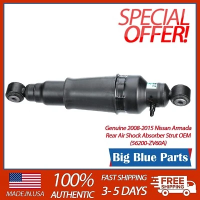 Genuine 2008-2015 Nissan Armada Rear Air Shock Absorber Strut OEM (56200-ZV60A) - Image 1 of 3