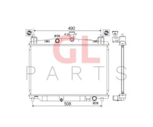 Engine Cooling Radiator FOR MAZDA 2 2010 - 2014 ZJ3815200A New - Picture 1 of 1