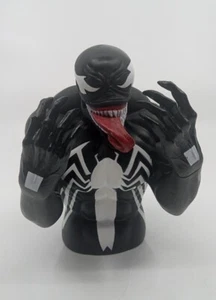 Venom Spider-man Molded Bust Coin Bank Marvel Universe. 5.5 X 4 .6.5 " Marked  - Picture 1 of 4