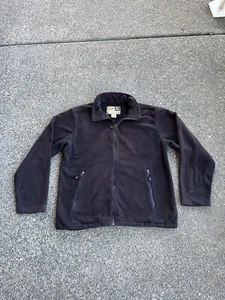 WearGuard Mens Three Season Fleece Lined Coat Work Jacket Black Sz Xl - Picture 1 of 8