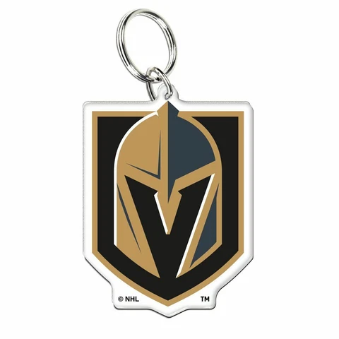VEGAS GOLDEN KNIGHTS PREMIUM ACRYLIC KEY RING NEW WINCRAFT 👀🏒 Cover