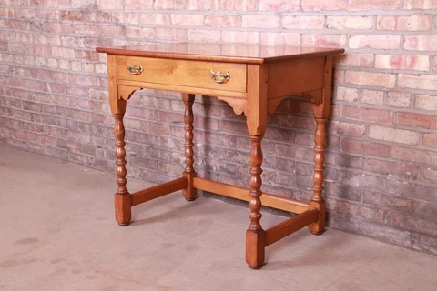 Stickley American Colonial Cherry Wood Writing Desk, 1960 Cover