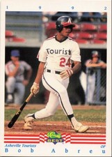 1992 Classic Best Bob Abreu Asheville Tourists #383