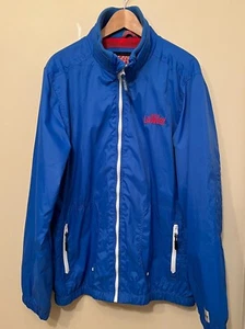 Tokyo Laundry Men's Northdale Jacket Blue White Trim Full Zip XL - Picture 1 of 10