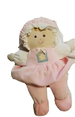  Animal alley baby girl doll Plush  soft pink Ragdoll  lovey Toys R Us   - Image 1 of 3